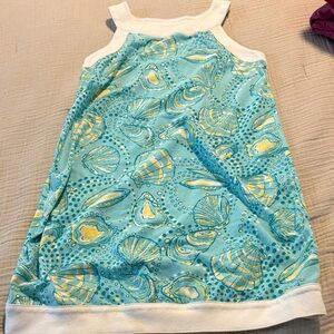 Lilly Pulitzer Sky Blue Cotton Dress
